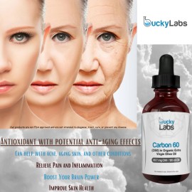 BuckyLabs C60 (Carbon 60) Olive Oil - 30mL