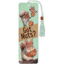 Got Nuts? Beaded Bookmark