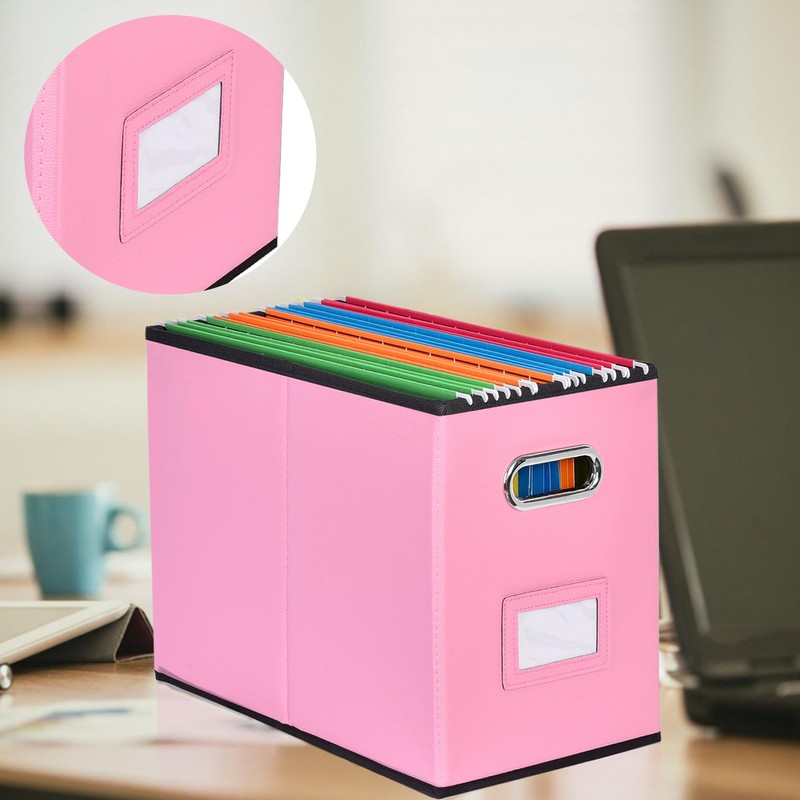 Umtiti A4-Size File Organizer Box（Folders not included. File Folder Storage,