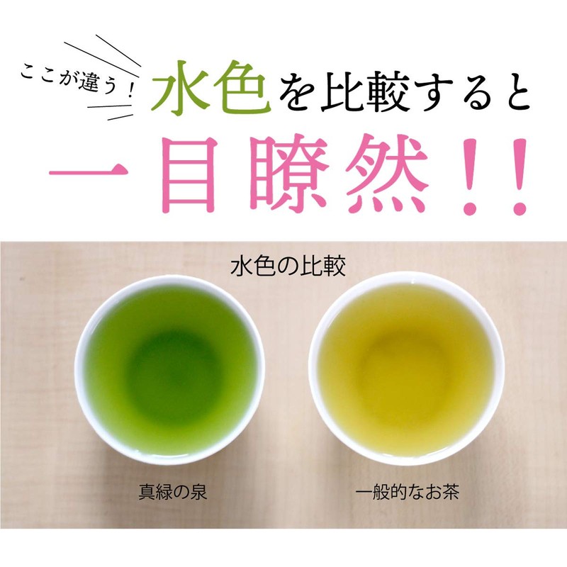 Chatsumi-no-Sato Green Tea Bags, Pure Green Fountain, 0.1 oz (2.5