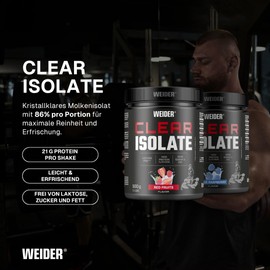 Weider Clear Isolate, 500 g, Red Fruits
