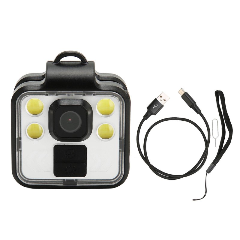 Body Camera 1080P HD Video Record Waterproof Portable Wearable Camera