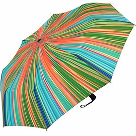 Doppler Magic Women's Pocket Umbrella Carbon Steel Fantasy Aqua, Multicolor (Geometric), Modern