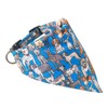 Eco Chic Recycled Dog Bandana 1PCS Washable Triangle Scarf for