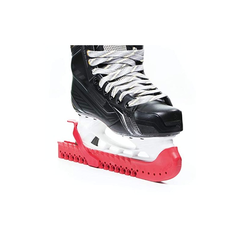 Rollergard 44373-red SUPERGARD Hockey Ice Skate Guard, Red, One Size