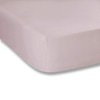 Plain Dyed Pink Fitted Sheet 105x200cm 100% Cotton Percale