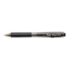 Pentel Ballpoint Retractable Pen, Black Ink, Medium, 36 per Pack (BK440ASW-US)