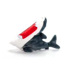 The Petting Zoo Shark Stuffed Animal Plushie Slap Bracelet, Gifts for Kids, Slapstix Sealife Animals, Shark Plush Toy, 10 inches