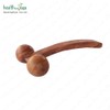 SoulGenie HealthAndYoga™ NatureSooth Wooden Massage Roller – Wood Therapy Massage