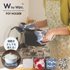 Wpc. Patterns W062-090 Pot Holder Fruit Blue Women's Mitten Pot
