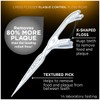 DenTek Cross Flosser Plaque Control Floss Picks, X-Shaped Floss, 75