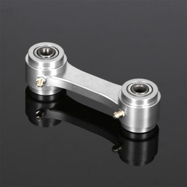 45mm CNC Rear Suspension Lowering Link Compatible With XR250R XR350R XR600R XR650L (Silver)