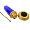 MANTENSING Solar lights for cemetery,Solar cross cemetery grave,Cemetery candle holder