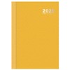 2025 Orange A6 Hardcover Diary Week Day to Page Desk