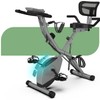 LINBOLUSA Indoor Exercise Bike for Seniors, 5 IN 1 Foldable