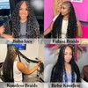 Czrleaty Human Braiding Hair Wet and Wavy Bulk Human Hair