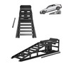 5T Hydraulic Car Ramps - 4-Position Adjustable Height (11.61” to