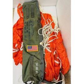 USGI Vietnam Era New 64” Diameter Parachute/Sea Anchor