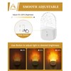 Night Lights Plug Into Wall [2 Pack], Amber Warm Night
