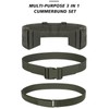 YAKEDA Tactical Heavy Duty Battle Belt–Quick-Release Combat EDC Belts for