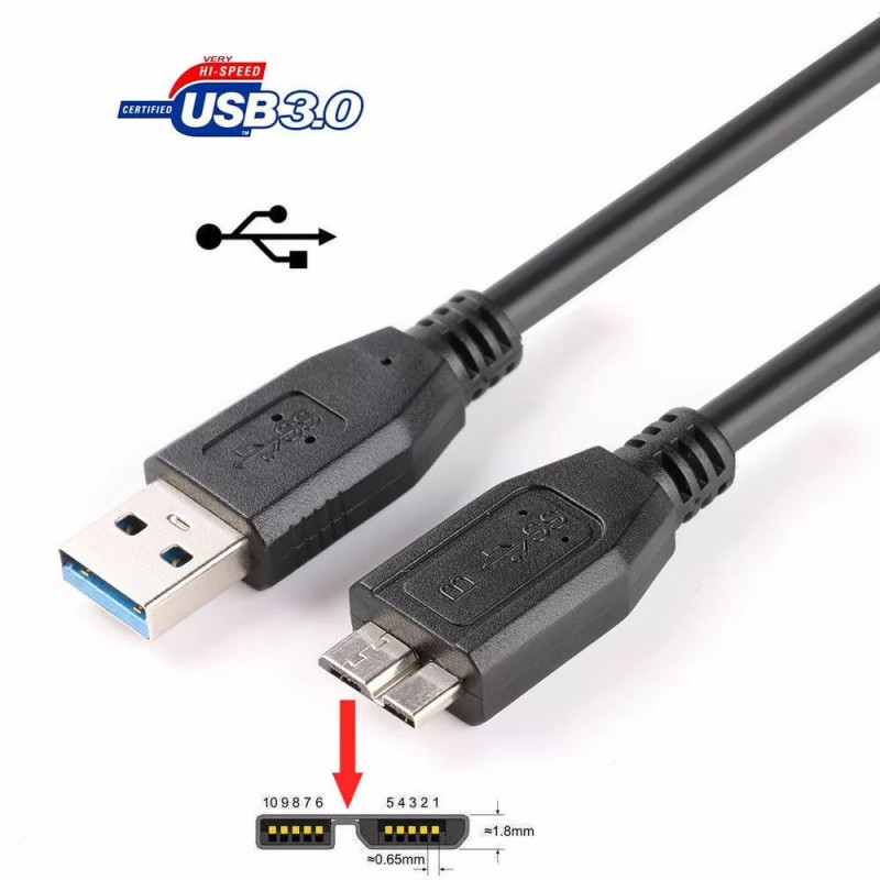Unbranded/Generic USB 3.0 Cable Cord Wire For Toshiba Canvio Portable