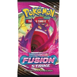 POKEMON: SWORD & SHIELD FUSION STRIKE BOOSTER PACK:_1X FUSION STRIKE BOOSTER PACK