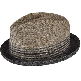 Bailey of Hollywood Men's Hooper Fedora, Charcoal, Large