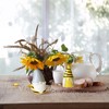 2 Pack Sunflower Ceramic Salt & Pepper Shakers Ceramic Gnomes