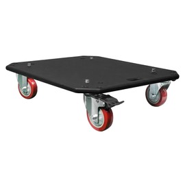 Sound Town Sturdy Plywood Caster Board for Road/Rack Case and Furniture Movers, with 4-inch Wheels and Brakes (STRC-CB)