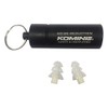 Komine AK-344 1141 Noise Reduction Ear Plugs for Motorcycles, Clear,