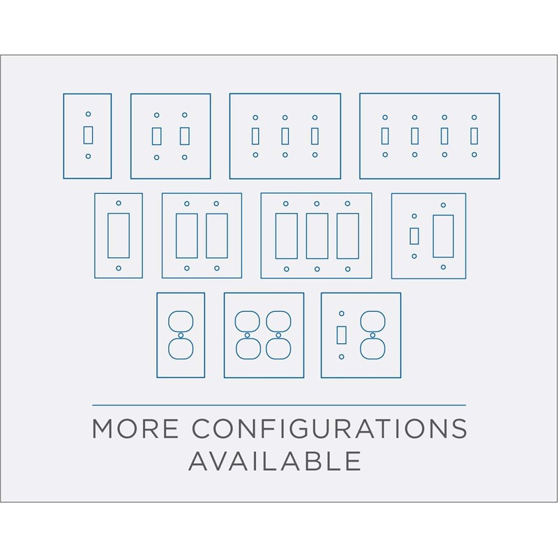 Franklin Brass W35060-PW-C Classic Beaded Single Decorator Wall Plates, White