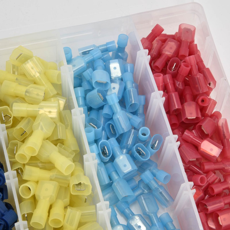 360Pcs T Tap Wire Connectors Main Splitter No Broken Electrical