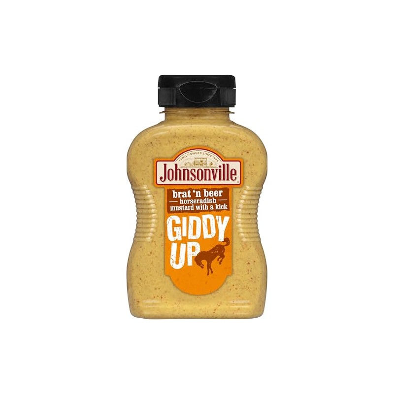 Johnsonville Giddy Up Mustard 9/9.75oz