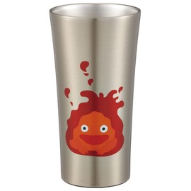 Skater STB4N-A Calcifer Studio Ghibli Thermal Insulated Stainless Steel Tumbler, 13.5 fl oz (400 ml), Howl's Moving Castle
