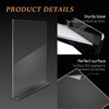 Cylocrya Acrylic Menu Stand A5 2 Pack Clear Footed Menu