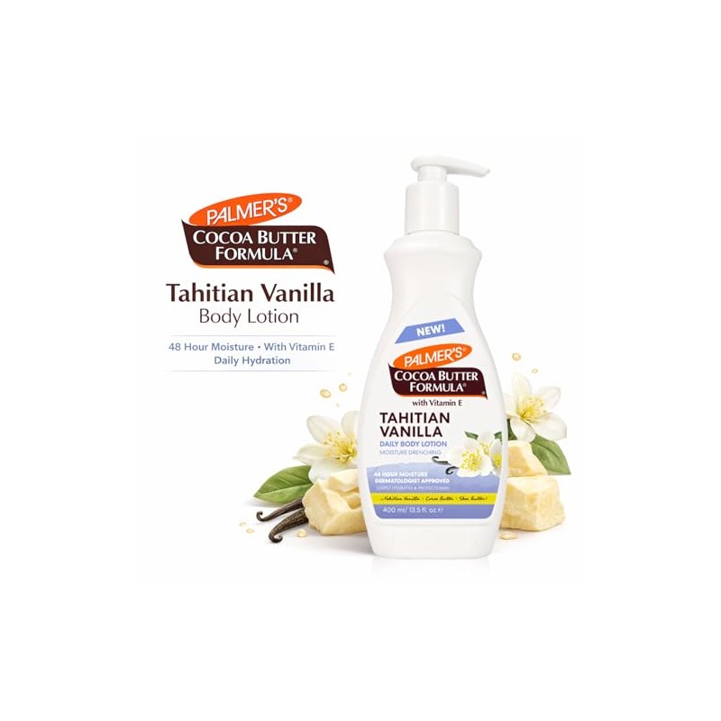 2 Pack Palmer’s Cocoa Butter Formula Tahitian Vanilla Body Lotion