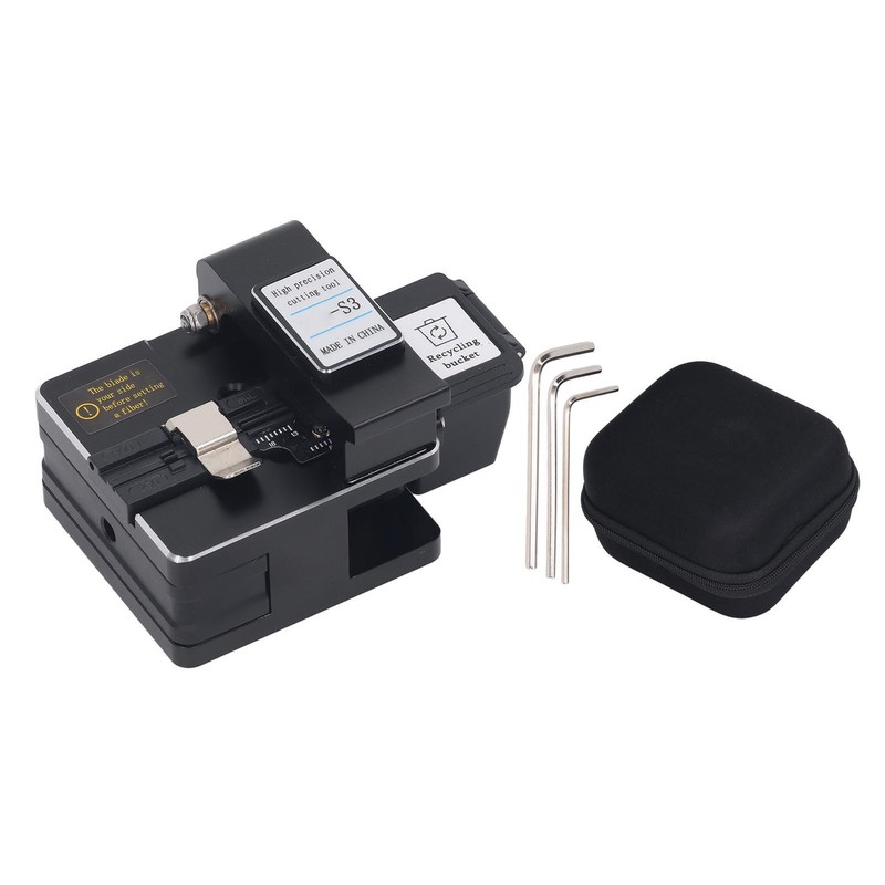 Fiber Cleaver High Accuracy Cold Welding Hot Melting Optical Fiber