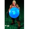 Unbranded Custom clear BLUE Energy SHIELD for 6in. figure 1:12