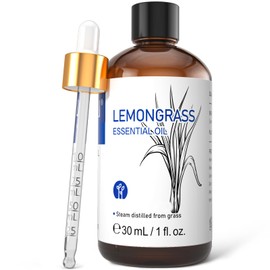 HIQILI Lemongrass Essential Oil for Outdoor Protection, Skin