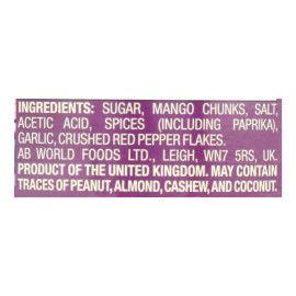 UD_Pataks Chutney - Hot Mango - Hot - 12 Oz - Case Of 6