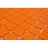MOS220-P25820 Swimming Pool Mosaic Glass Mosaic Orange Glossy Wall Floor