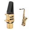 Alto Sax Mouthpiece Kit with Cap Ligature Metal Brass Saxophone