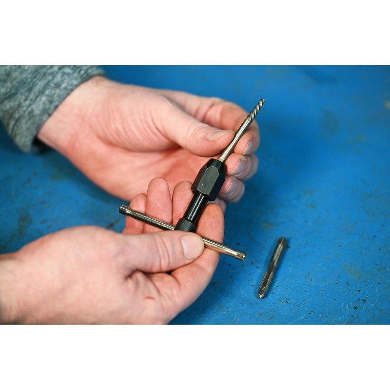 Century Drill & Tool 98510 Adjustable Tap Wrench, 1/16" -