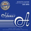 Adamas Nuove Phosphor Bronze Coated Acoustic Guitar Strings Solid Brass