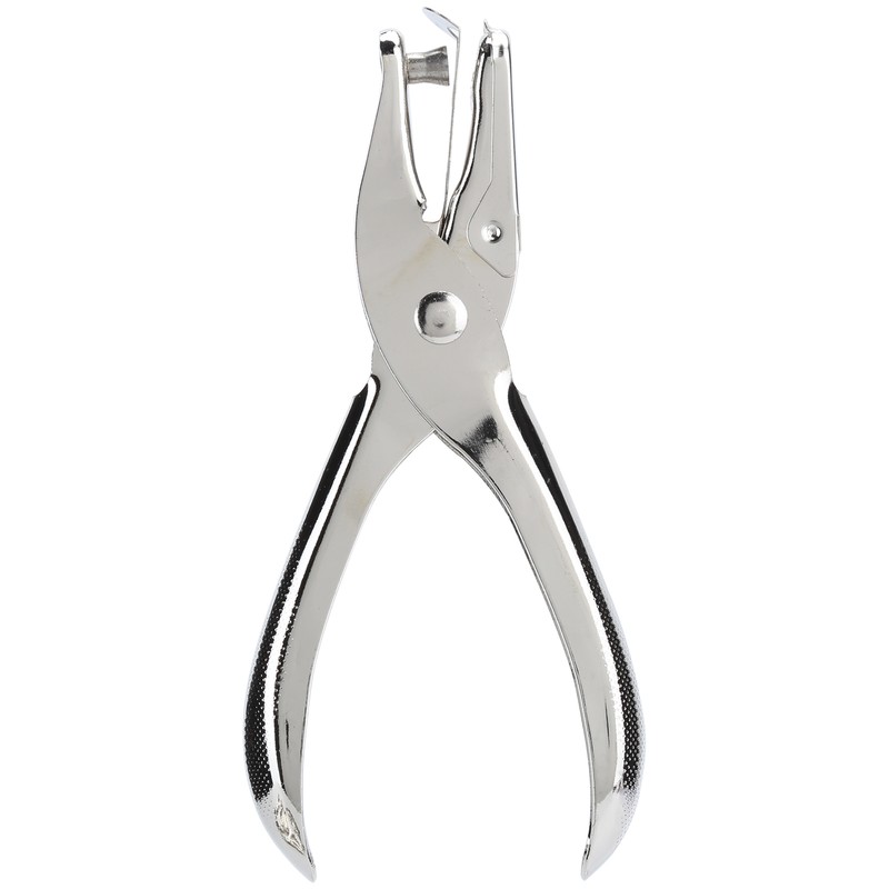 5Pcs Hole Punch HandHeld Single Side Classic Office Paper Ticket