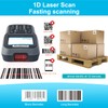 Sumicor Laser Inventory Barcode Scanner, 2.4G Wireless Barcode Scanner, Read