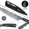Dfito - Juego de cuchillos de chef con bolsa enrollable,