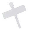 Cable tie with label