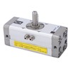 Pneumatic Rotary Actuator Aluminum Alloy Double Sealing Powerful Rack Type