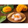 Mochi Mango Traditional Japanese Rice Cakes, 130g, Soft Chewy Wagashi